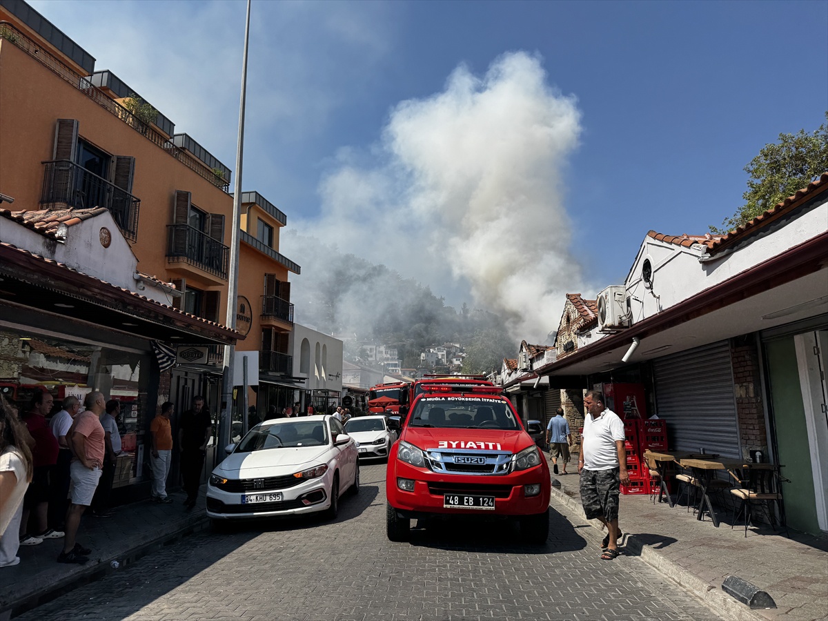 Fethiye\'de Restoranda Yangın