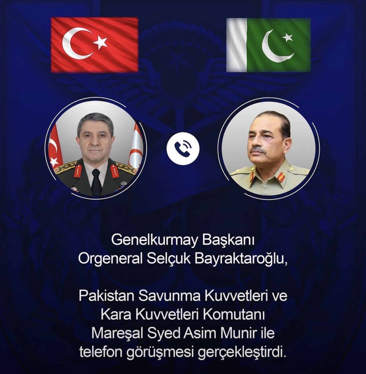 Bayraktaroğlu ve Munir Telefon Görüşmesi