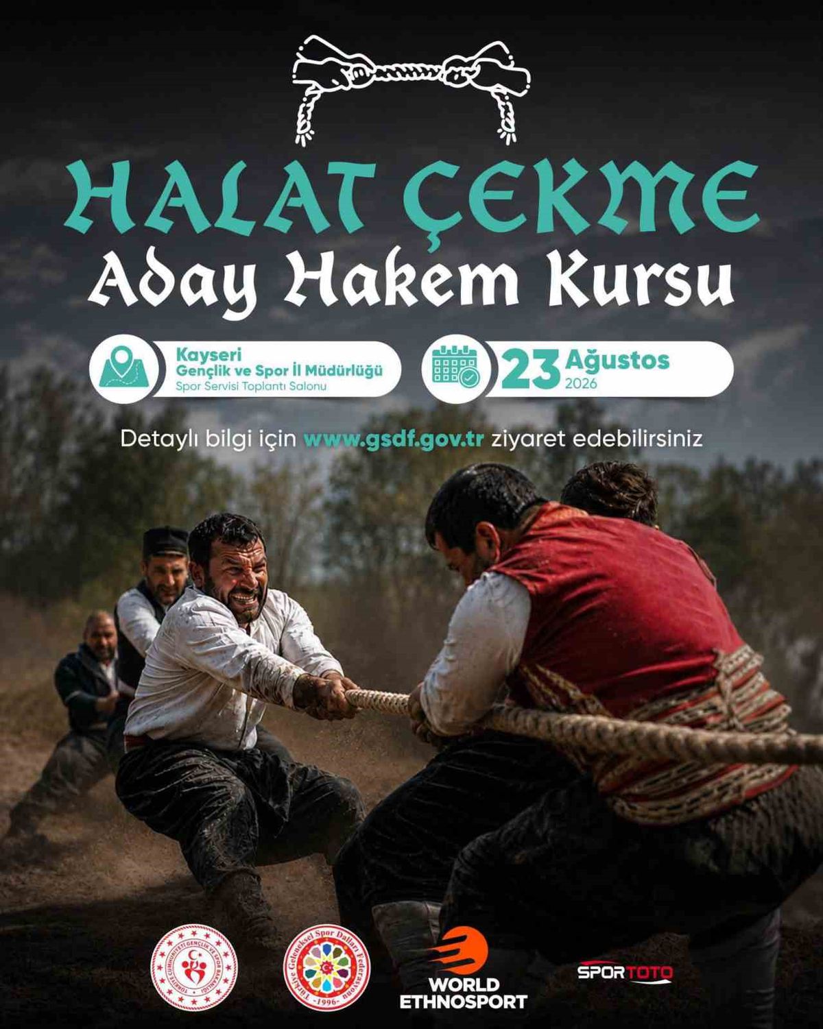 Halat Çekme Aday Hakem Kursu
