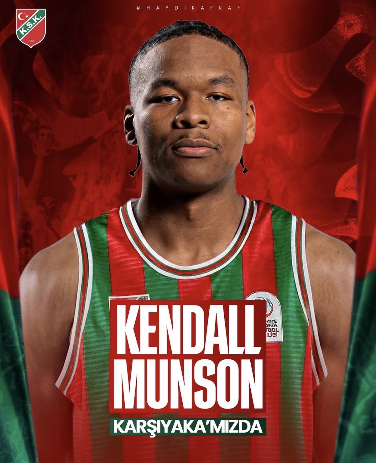 Karşıyaka, Kendall Munson\'u Transfer Etti