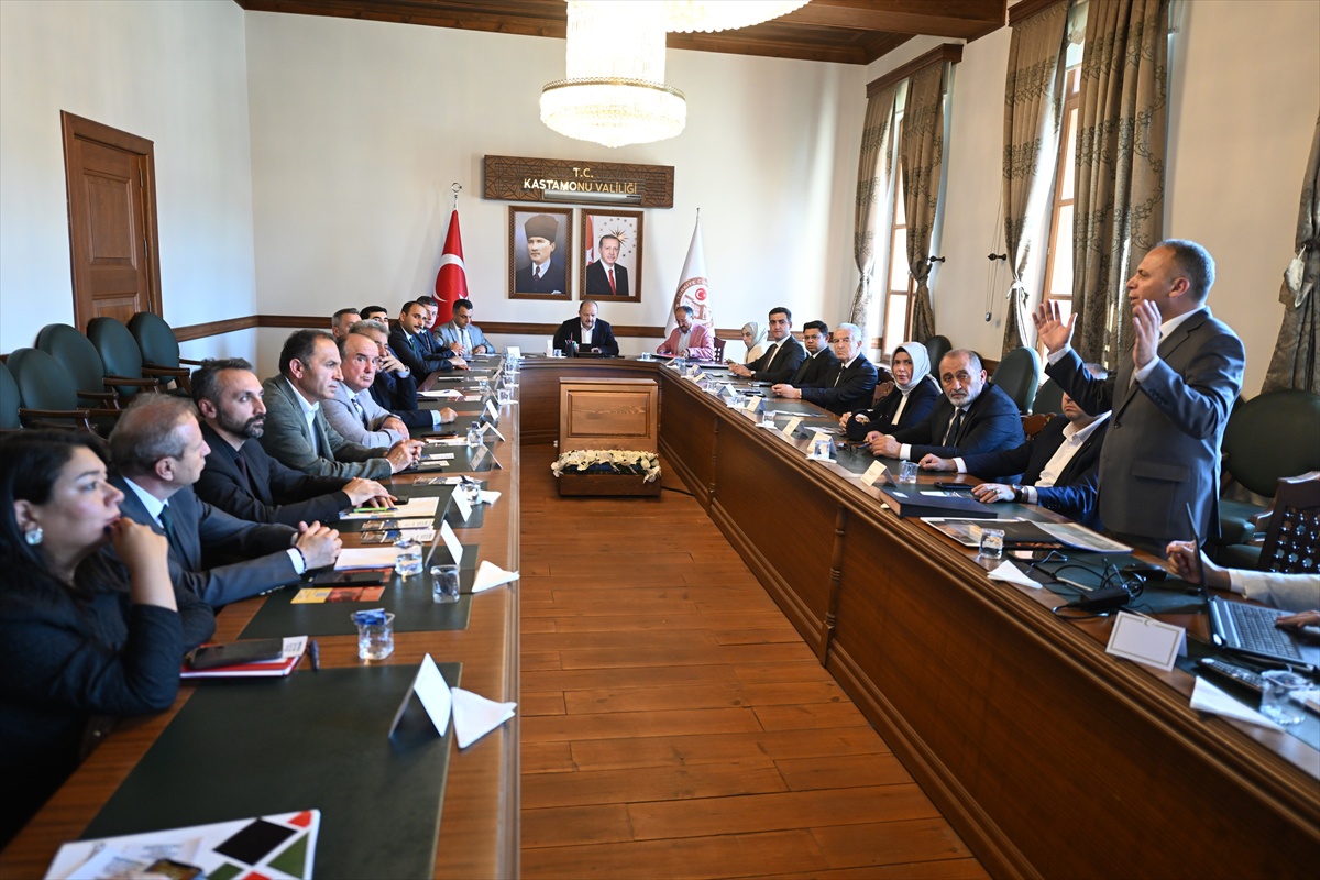 Kastamonu Jeoparkı UNESCO Adaylığı İçin Toplandı