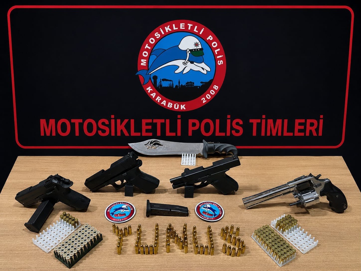 Karabük\'te Ruhsatsız Silah Operasyonu