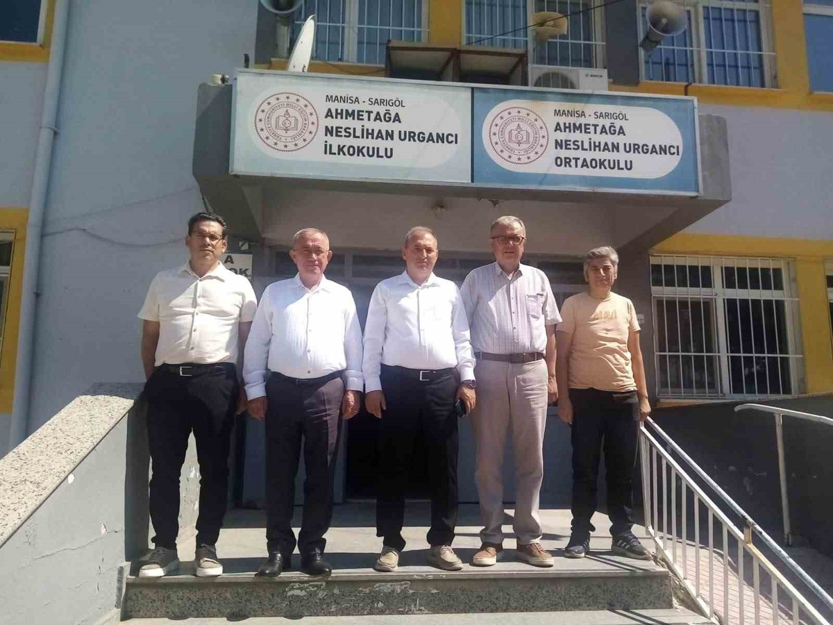 Sarıgöl\'de Okul İncelemeleri Yapıldı