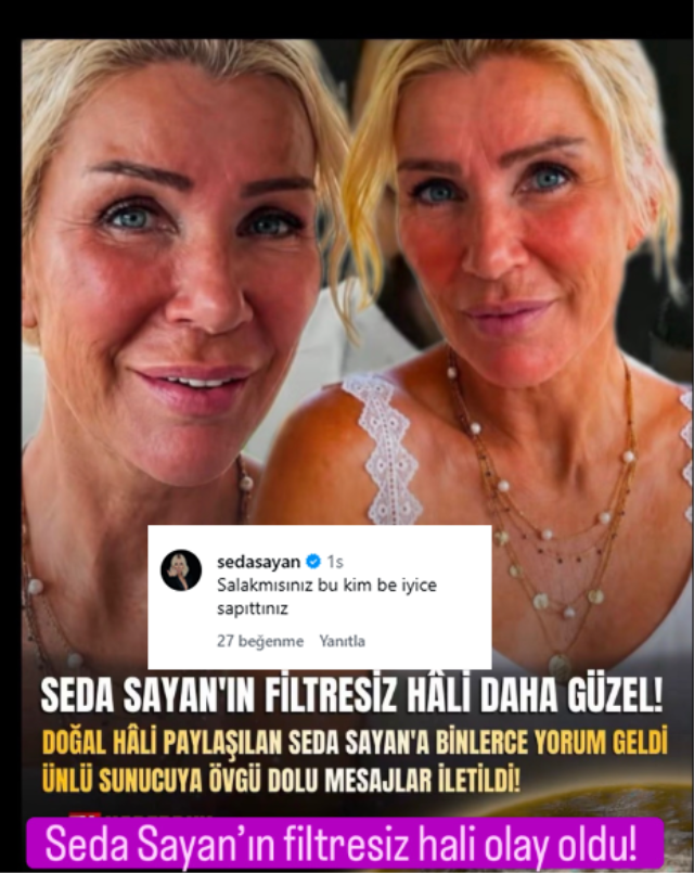 Seda Sayan’ı kızdıran fotoğraf: İyice sapıttınız!