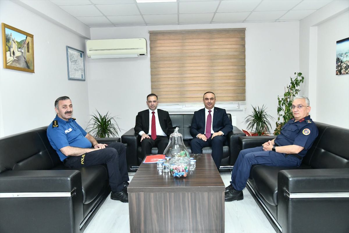 Tekirdağ\'da Vali ve Kaymakam Ziyareti