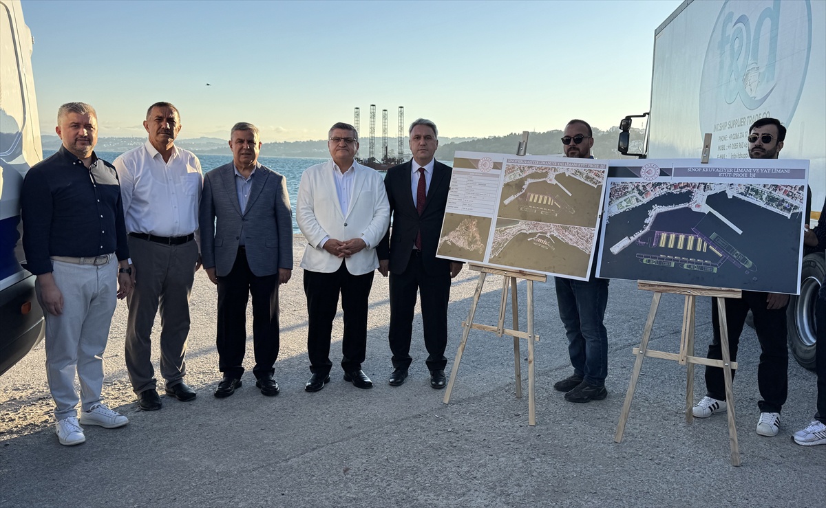 Sinop\'a Kruvaziyer ve Yat Limanı Projesi Sürüyor
