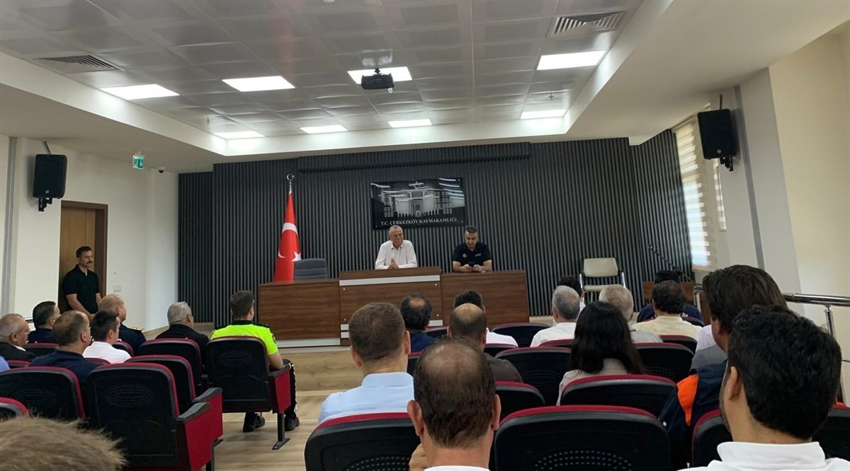 Ulusal Afet Tatbikatı Toplantısı