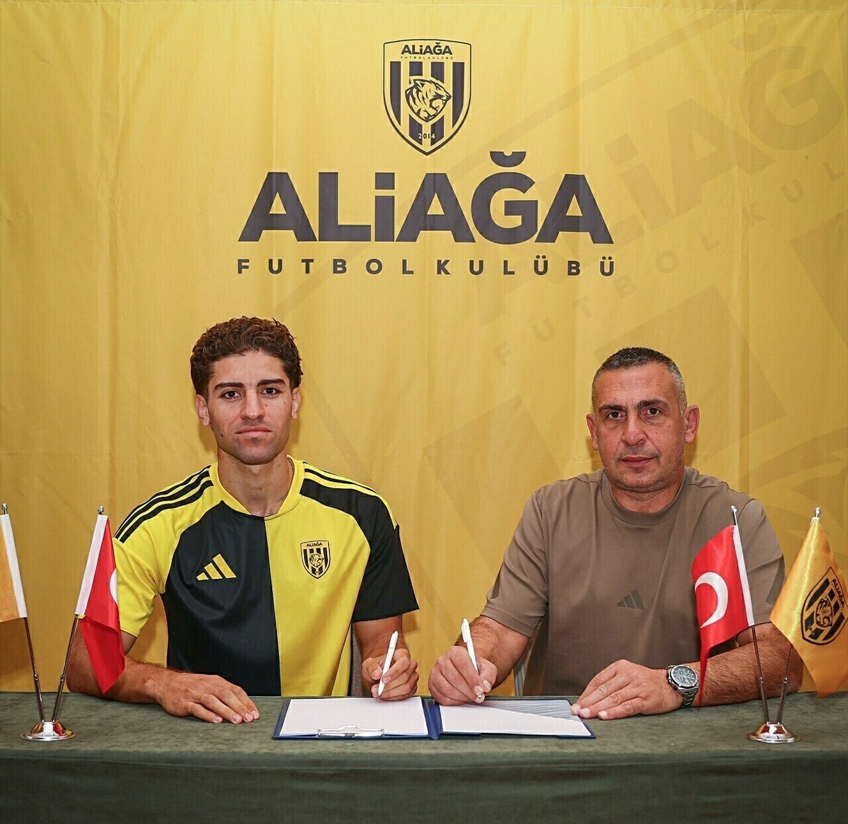 Aliağa Futbol Harun Kaya\'yı Kadrosuna Kattı