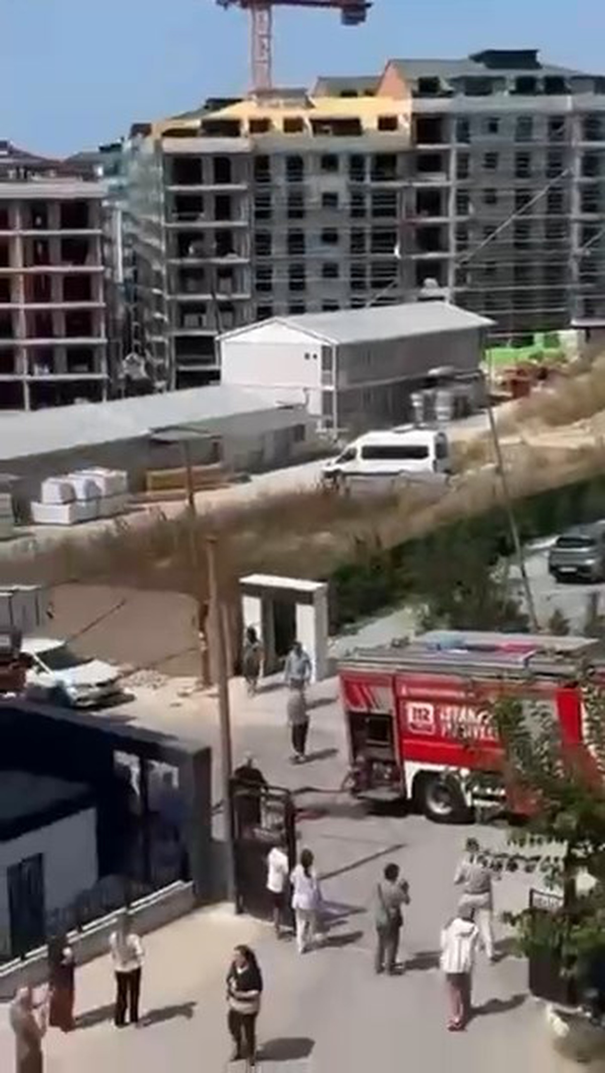 Büyükçekmece\'de Yangın Paniği