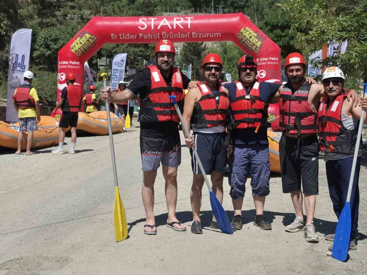 İspir\'de Rafting Heyecanı