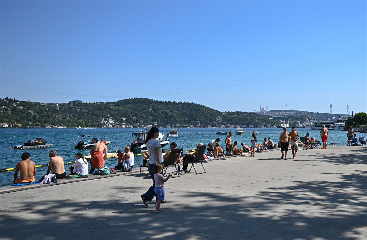 İstanbul\'da Sıcak Hava Etkisi