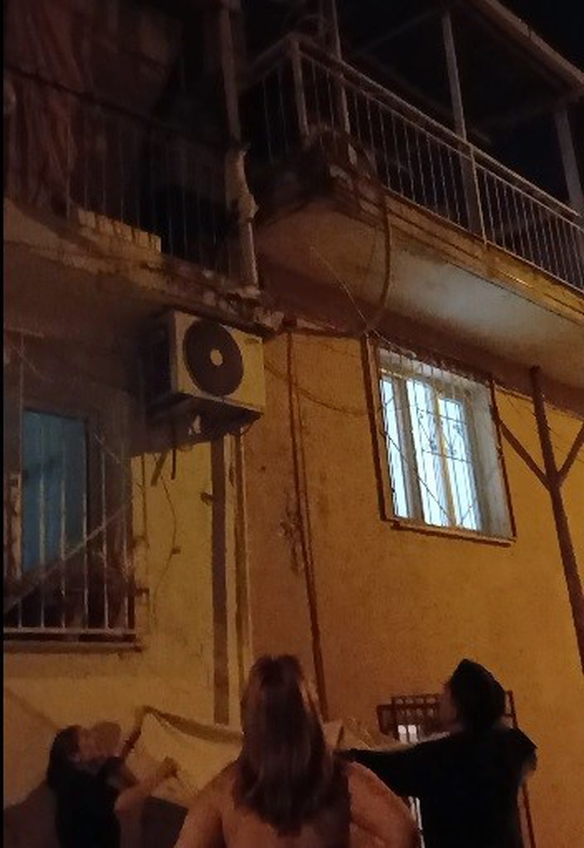 Kedi, Elektrik Tellerinden Battaniyeye Düştü