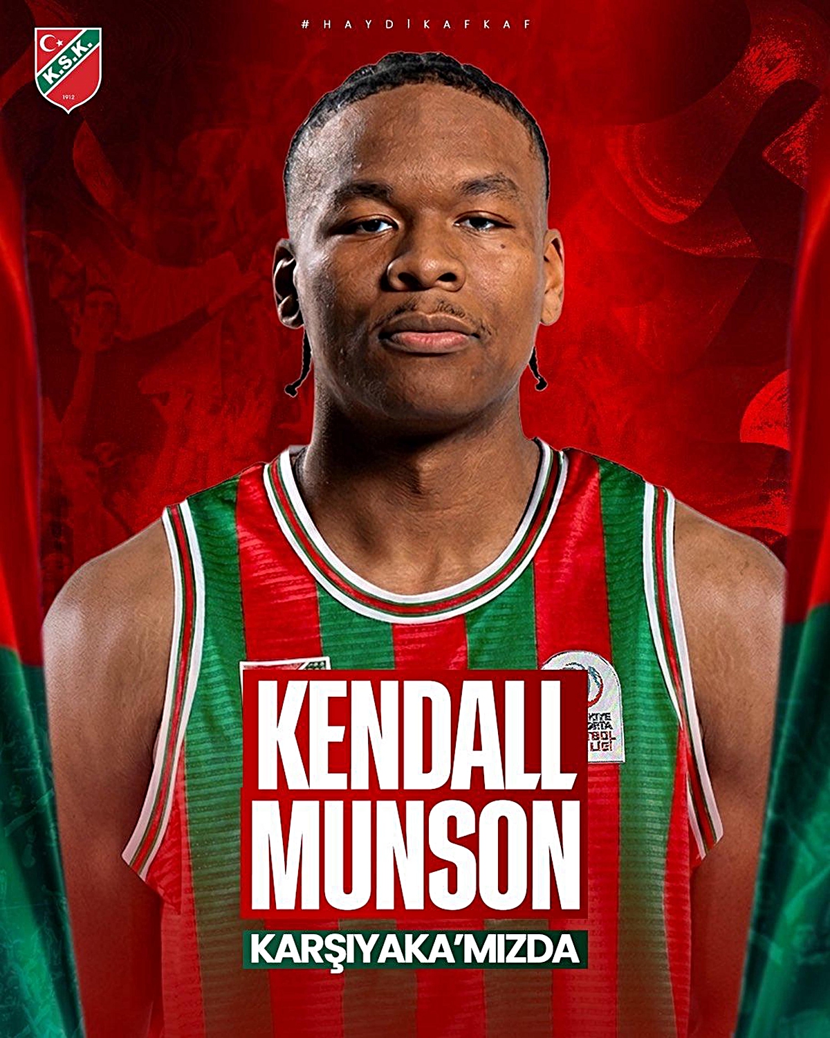 Karşıyaka, Kendall Munson\'ı Transfer Etti