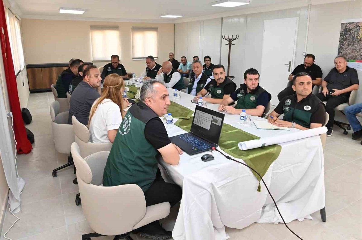 Kırklartepe Barajı\'nda İnşaat Toplantısı