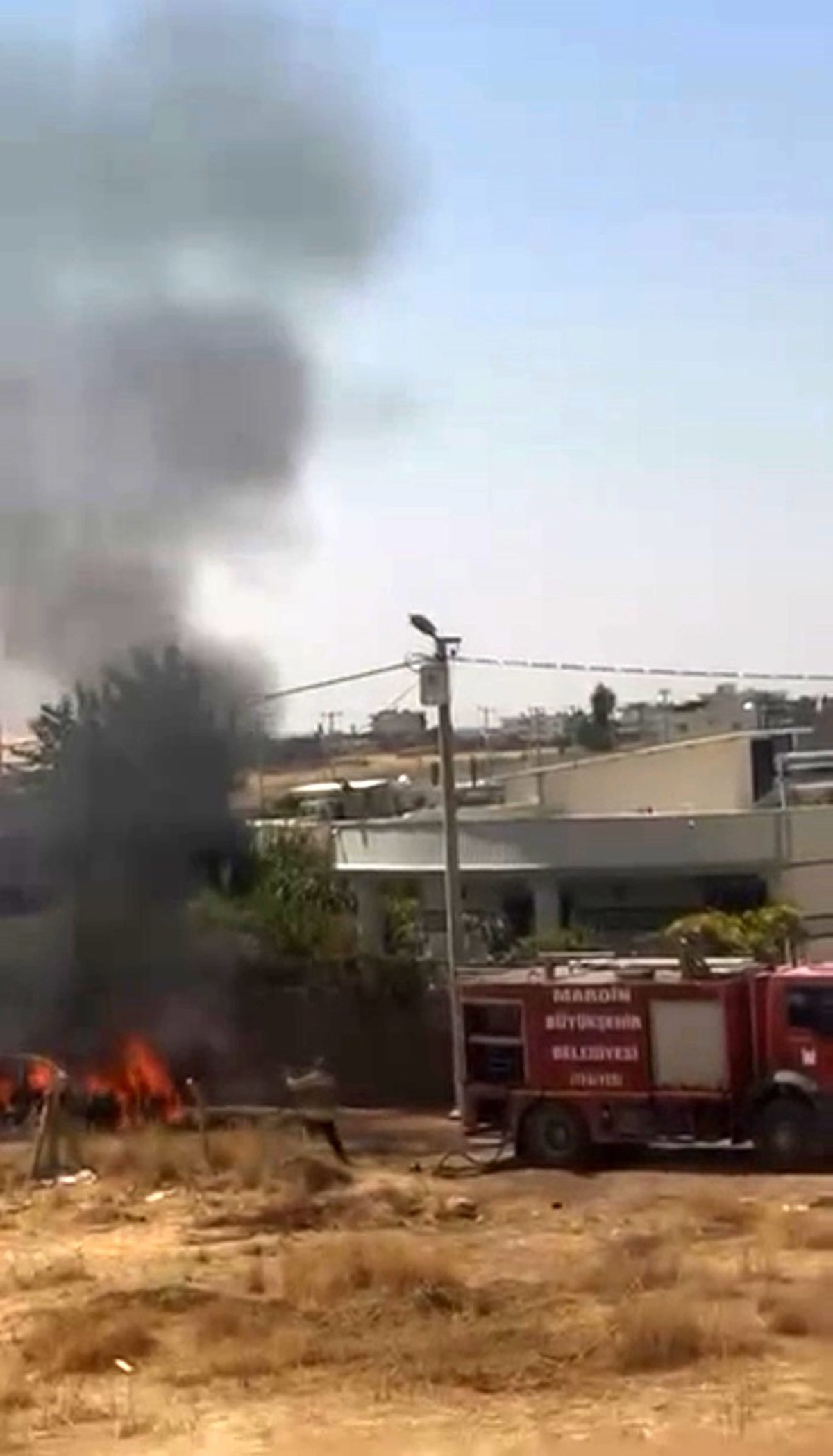 Nusaybin\'de Otomobil Patladı