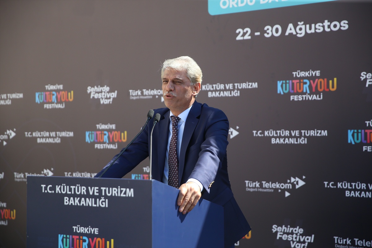 Türkiye Kültür Yolu Festivali Ordu\'da Başladı