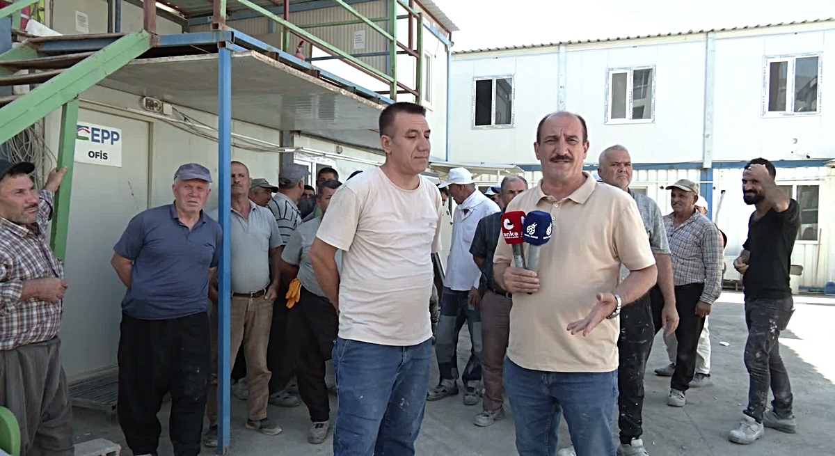 Deprem Konutu İşçilerinden Ücret İsyanı: Üç Aydır Maaş Yok