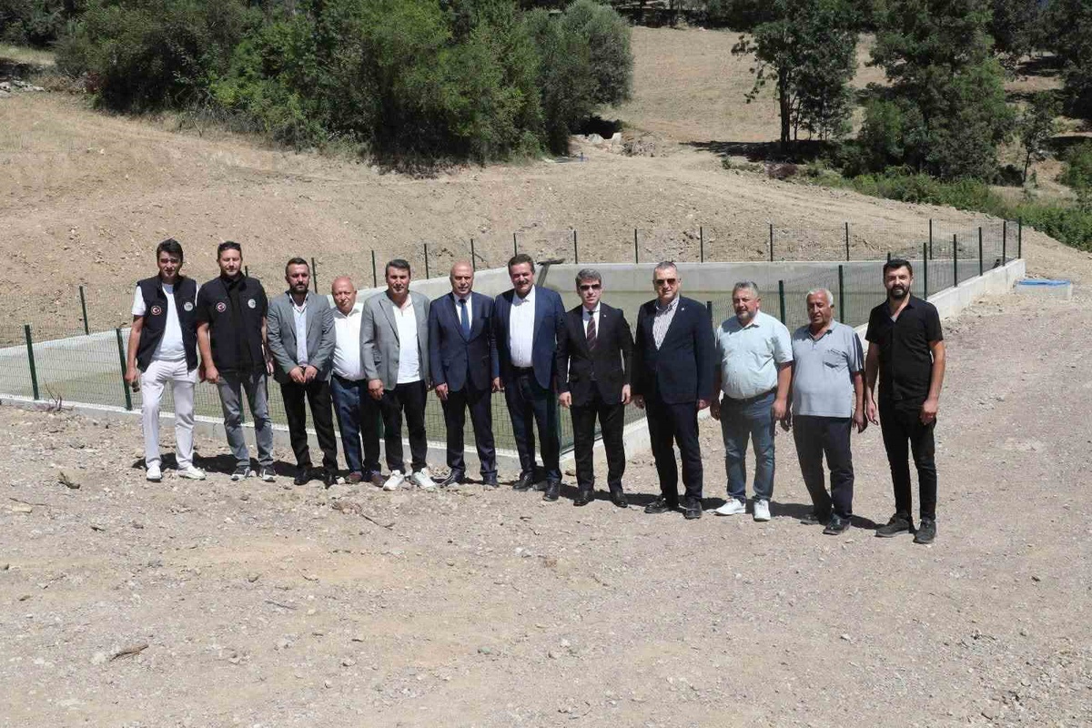 Amasya\'da Sulama Tesisi Açıldı