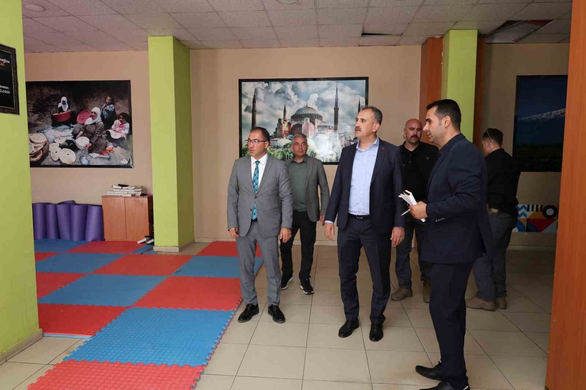 Vali Bozkurt KYK Yurtlarını İnceledi