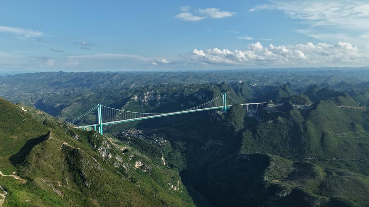 Dünyanın En Yüksek Köprüsü: Huajiang