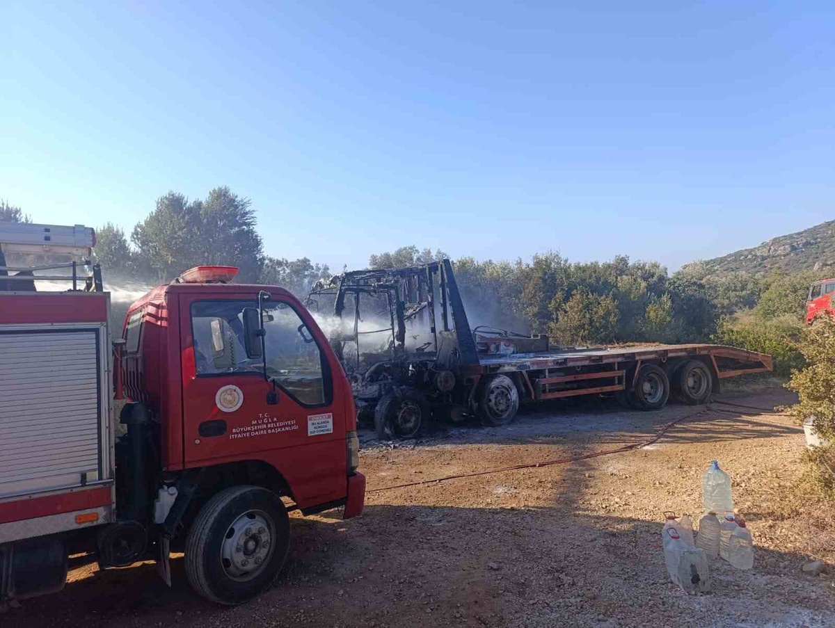 Datça'da Kundaklama Şüphesi: 2 Kişi Tutuklandı