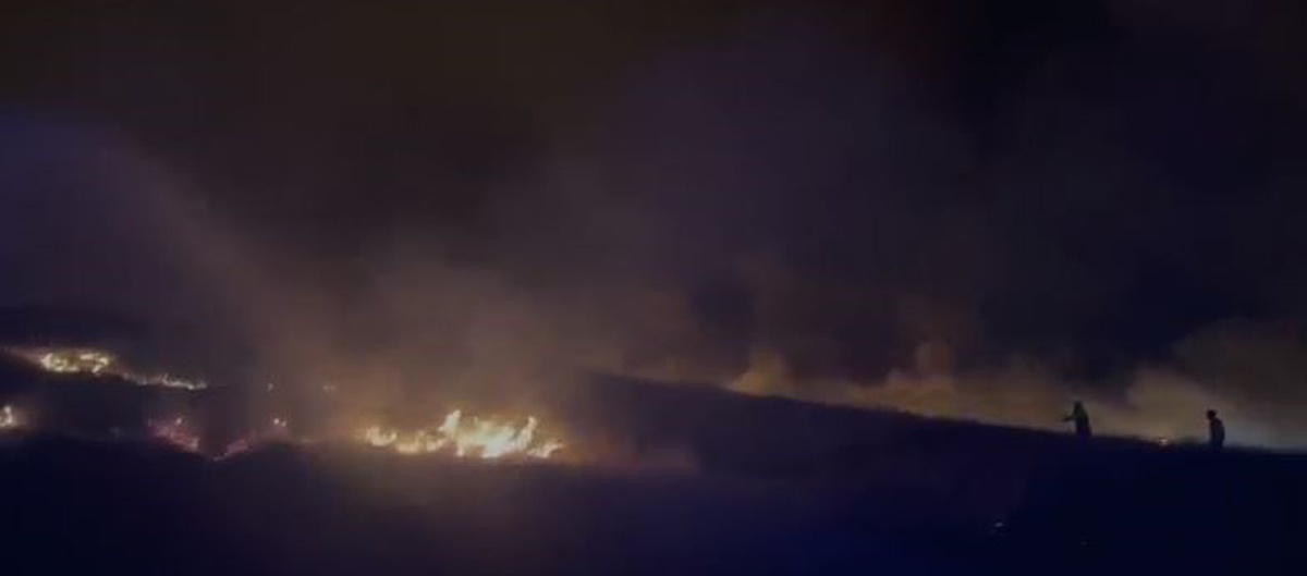 Elazığ\'da Gece Yangın Çıkışı Kontrol Altına Alındı
