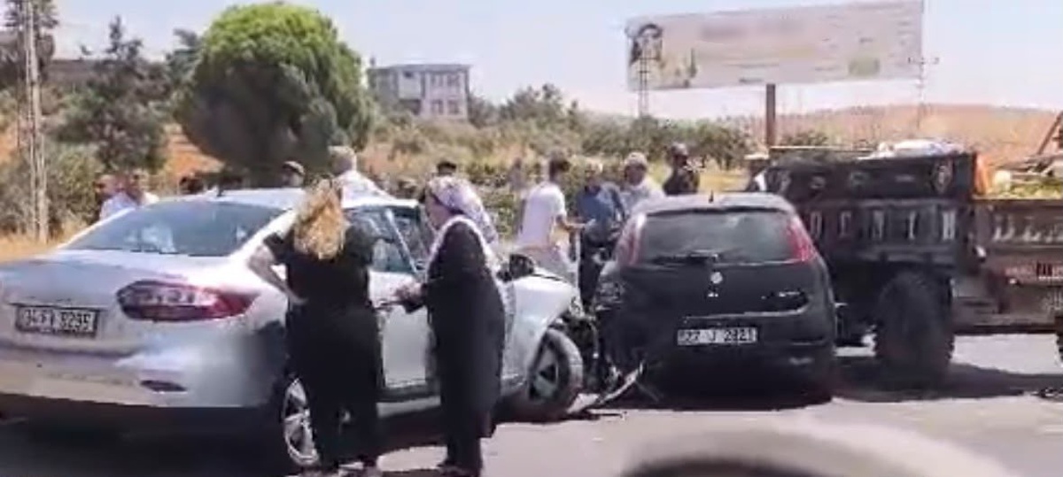 Gaziantep\'te Zincirleme Kaza: 2 Yaralı