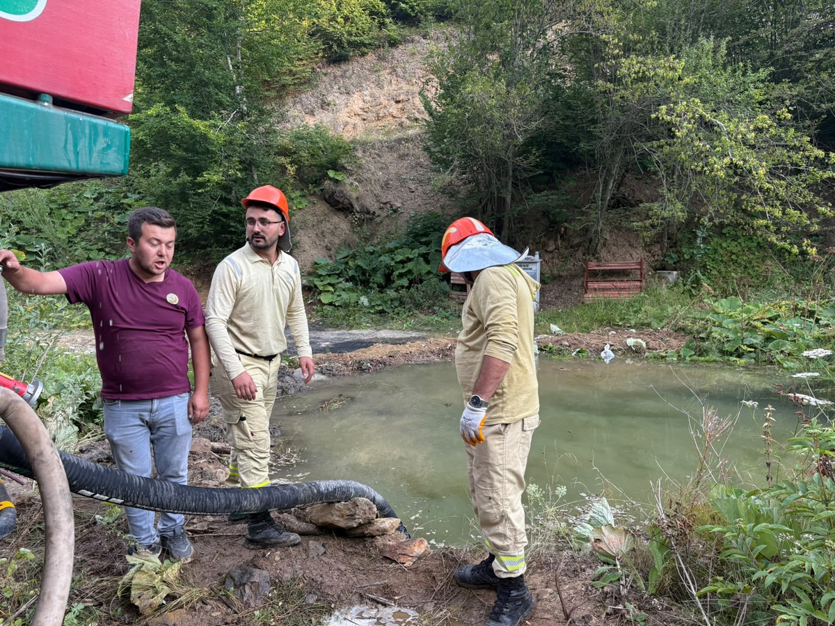 Taşköprü\'de Orman Yangını Kontrol Altında