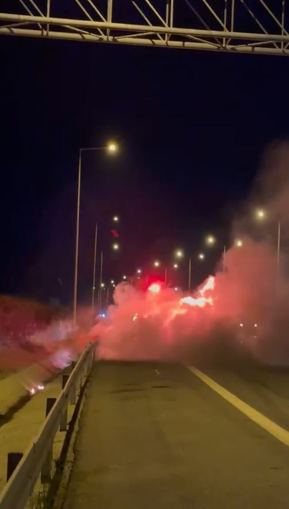 İstanbul'da Araç Yangını: Kaza Yok