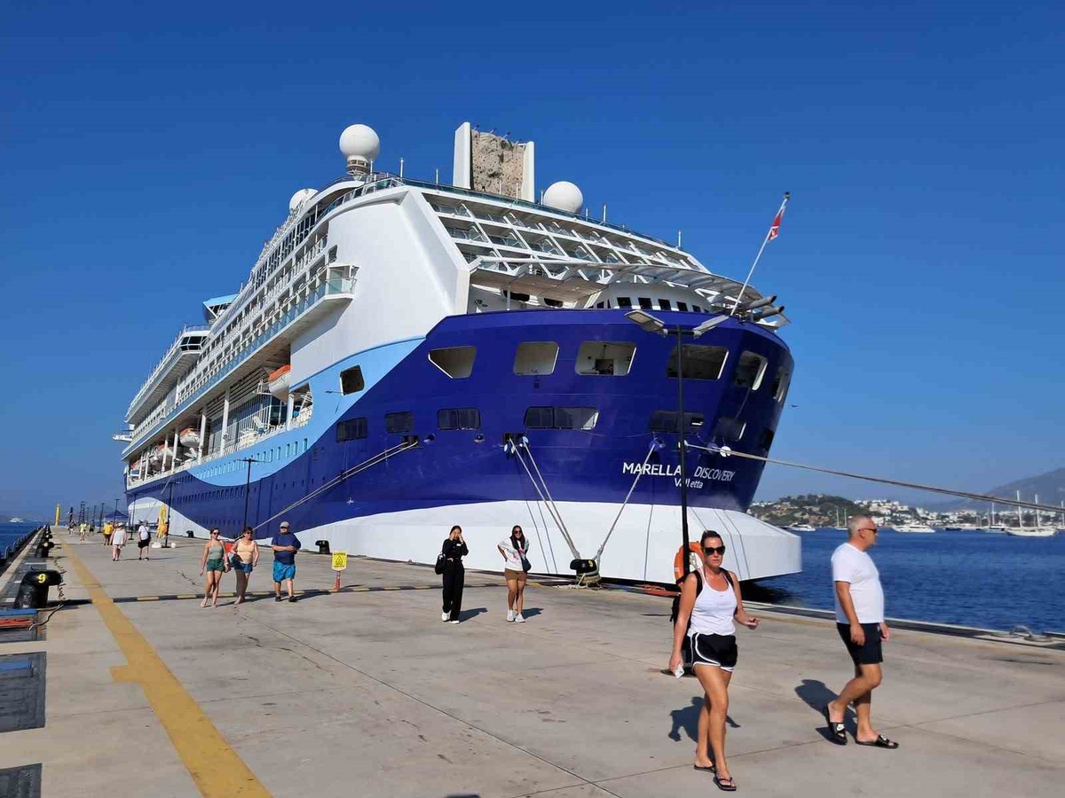Marella Discovery Bodrum’a Geldi