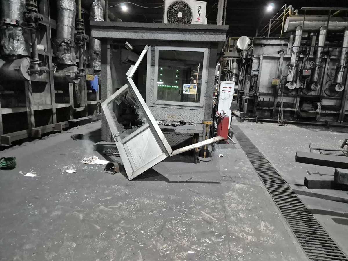 Samsun\'da Fabrika Patlaması: 2 Yaralı