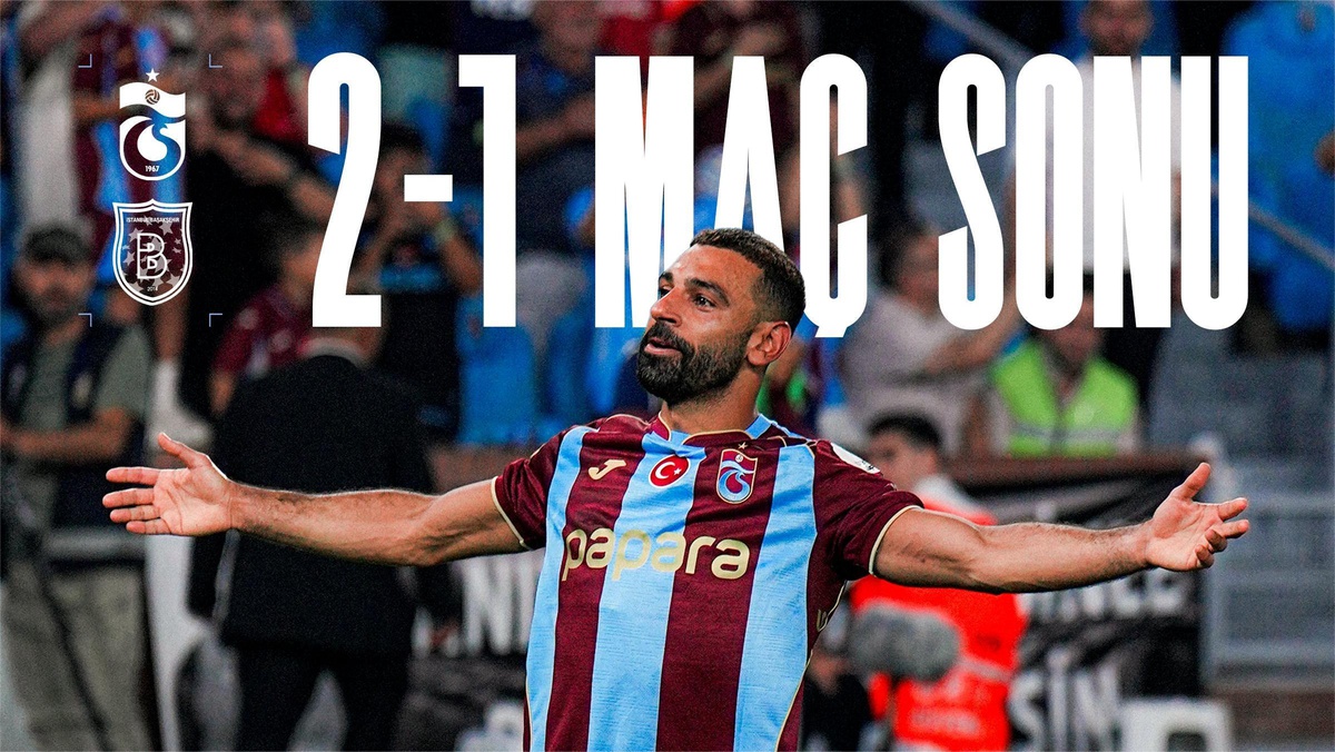 Trabzonspor, Başakşehir'i 2-1 yendi