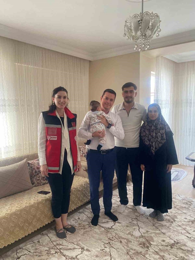 Çerkezköy'de Genç Çiftlere Destek Ziyareti