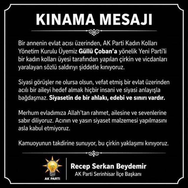 siyasette ahlak çağrısı