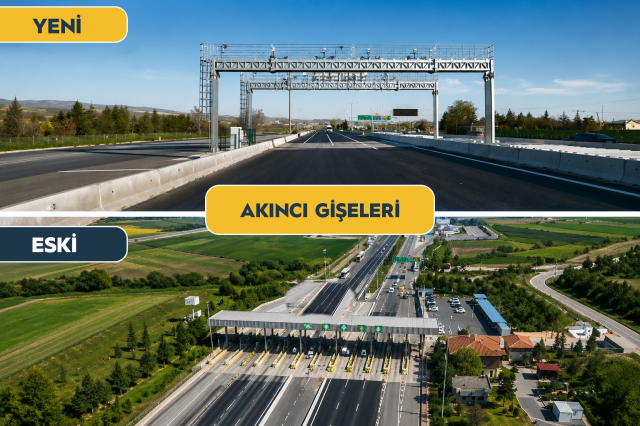Ankara'ya girişte bir dönemin sonu! Akıncı gişeleri tarih oluyor