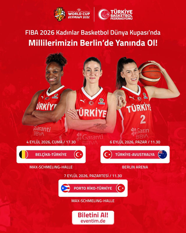 A Millî Kadın Basketbol Takımı Dünya Kupası'na Hazırlanıyor