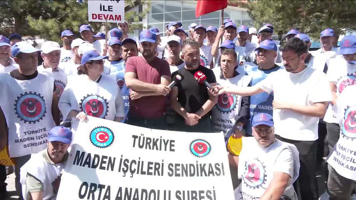Madencilerin Hak Eylemi 29. Günde