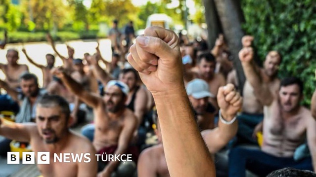 Doruk ve Eti Gümüş İşçileri Eyleme Devam Ediyor