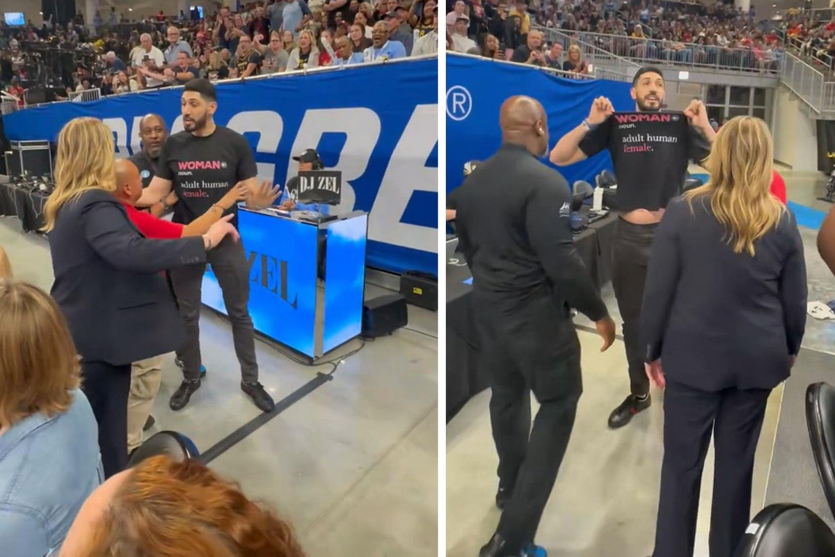 FETÖ'cü Enes Kanter'e büyük şok! Kadın basketbolcular salondan attı