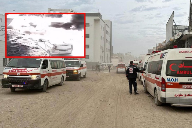 İsrail ordusu ambulansları hedef aldı