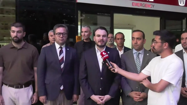 İYİ Parti Milletvekili Selçuk Türkoğlu'nun hastaneye kaldırılmasına neden olan polis müdahalesi kamerada