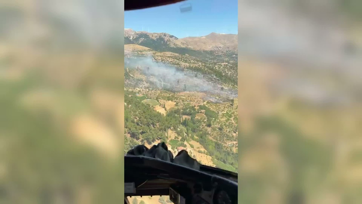 Kiraz'da Yangın Kontrol Altına Alındı