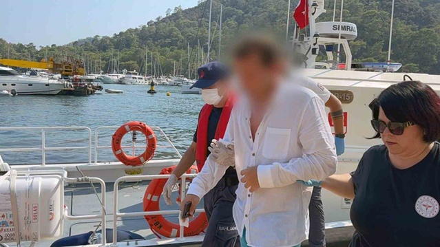 Marmaris'te Gezi Teknesi Kurtarıldı