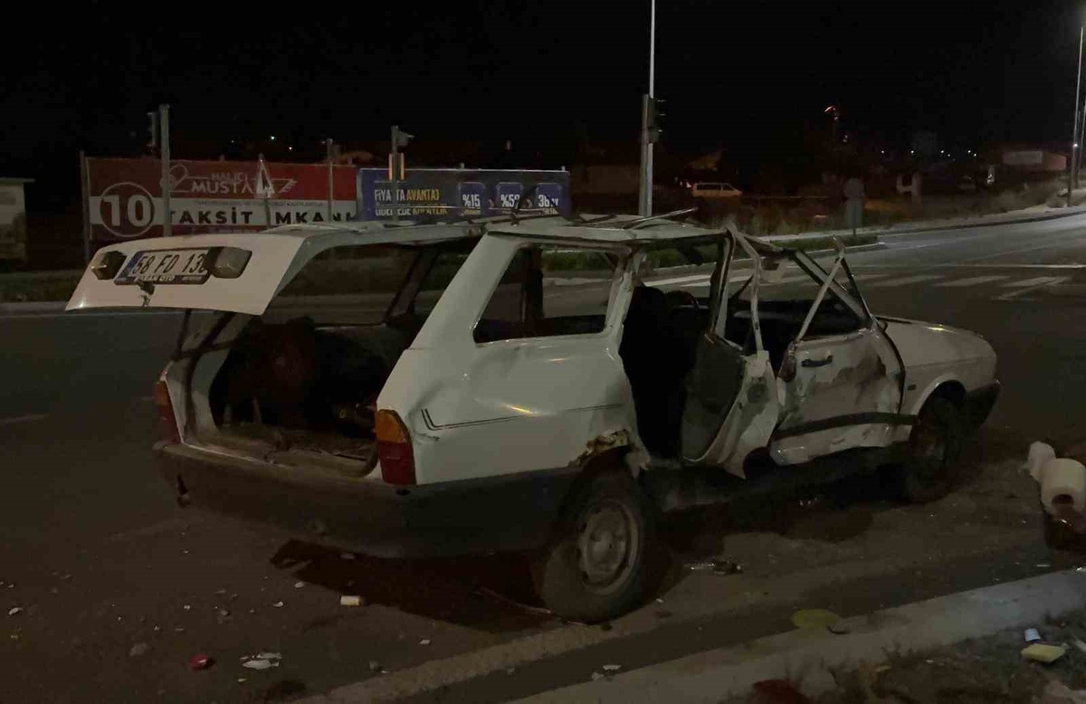 Kayseri'de Trafik Kazası: 4 Yaralı