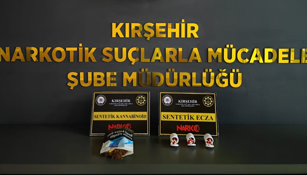 Kırşehir'de uyuşturucu operasyonu: 2 tutuklama