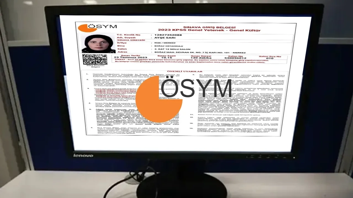 KPSS Sınav Giriş Belgesi 28 Ağustos'ta Açıklanabilir