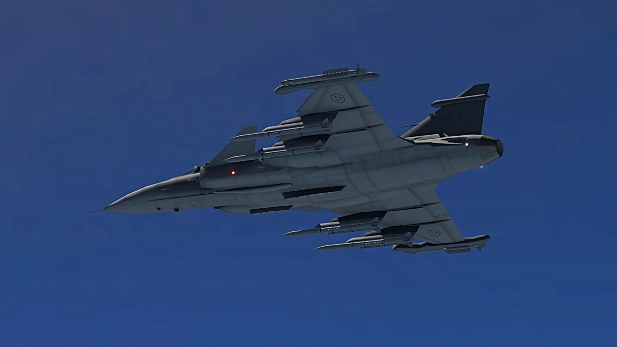 Macaristan'da Gripen Uçağı Düştü
