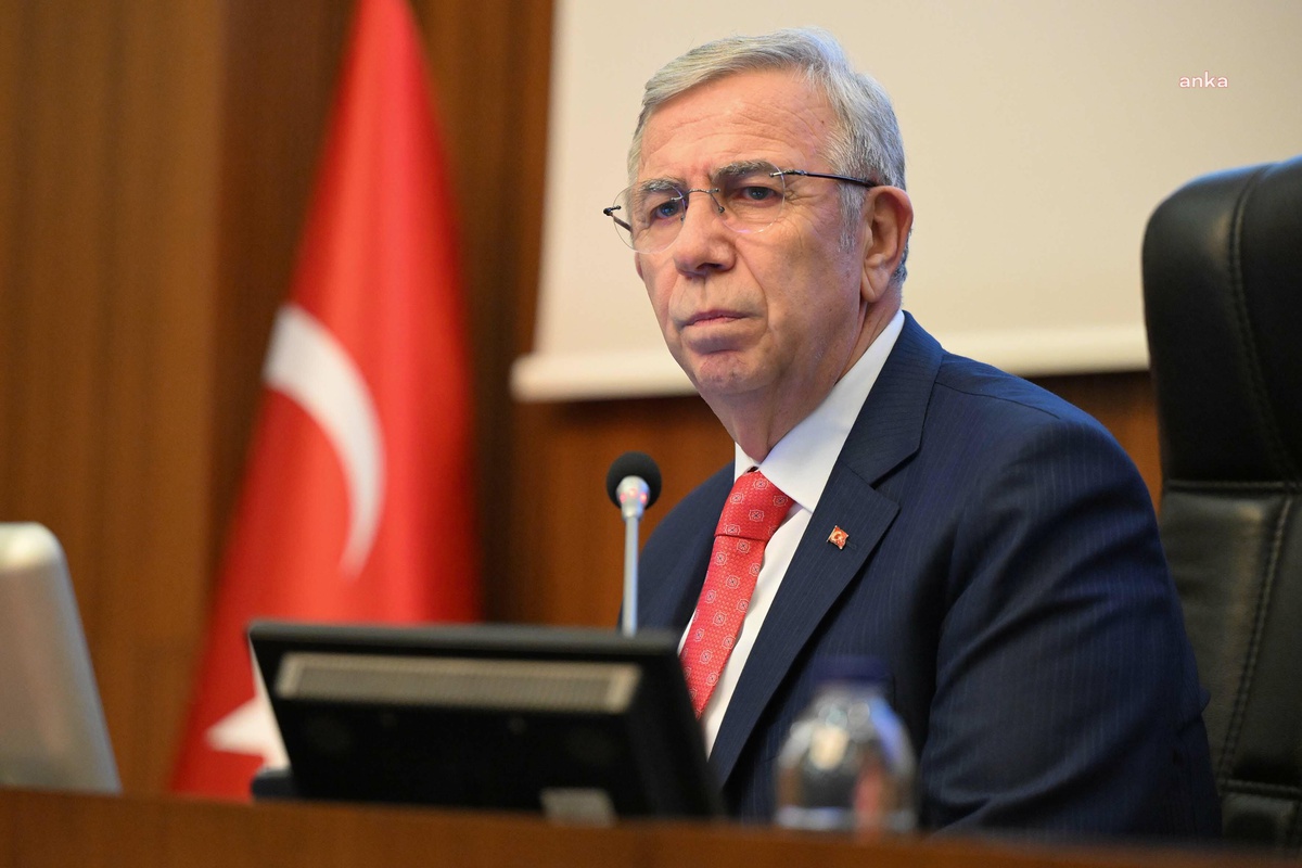 Mansur Yavaş: Hüseyingazi'deki yangına 47 araç ve 148 personelle müdahale ediliyor