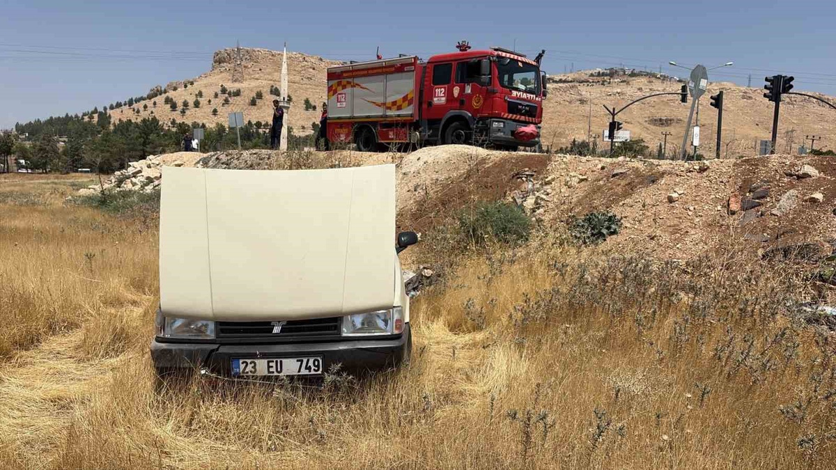Mardin'de Trafik Kazası: Sürücü Yaralandı