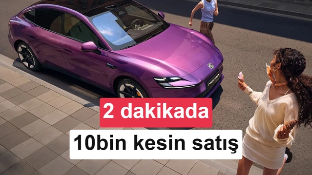 MG 07 Elektrikli Araç, 10 Bin Siparişle Rekor Kırdı